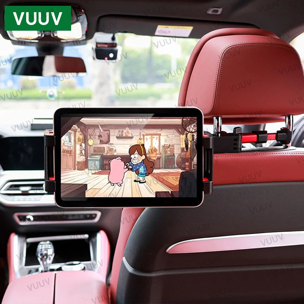 Car Headrest Tablet Holder