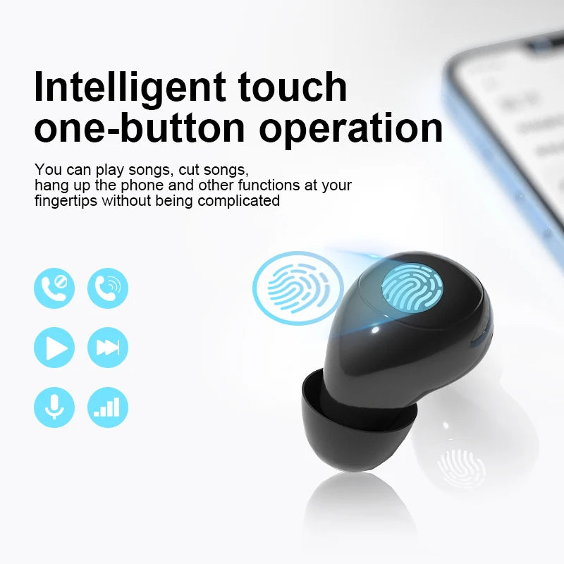 Invisible TWS Wireless Earbuds