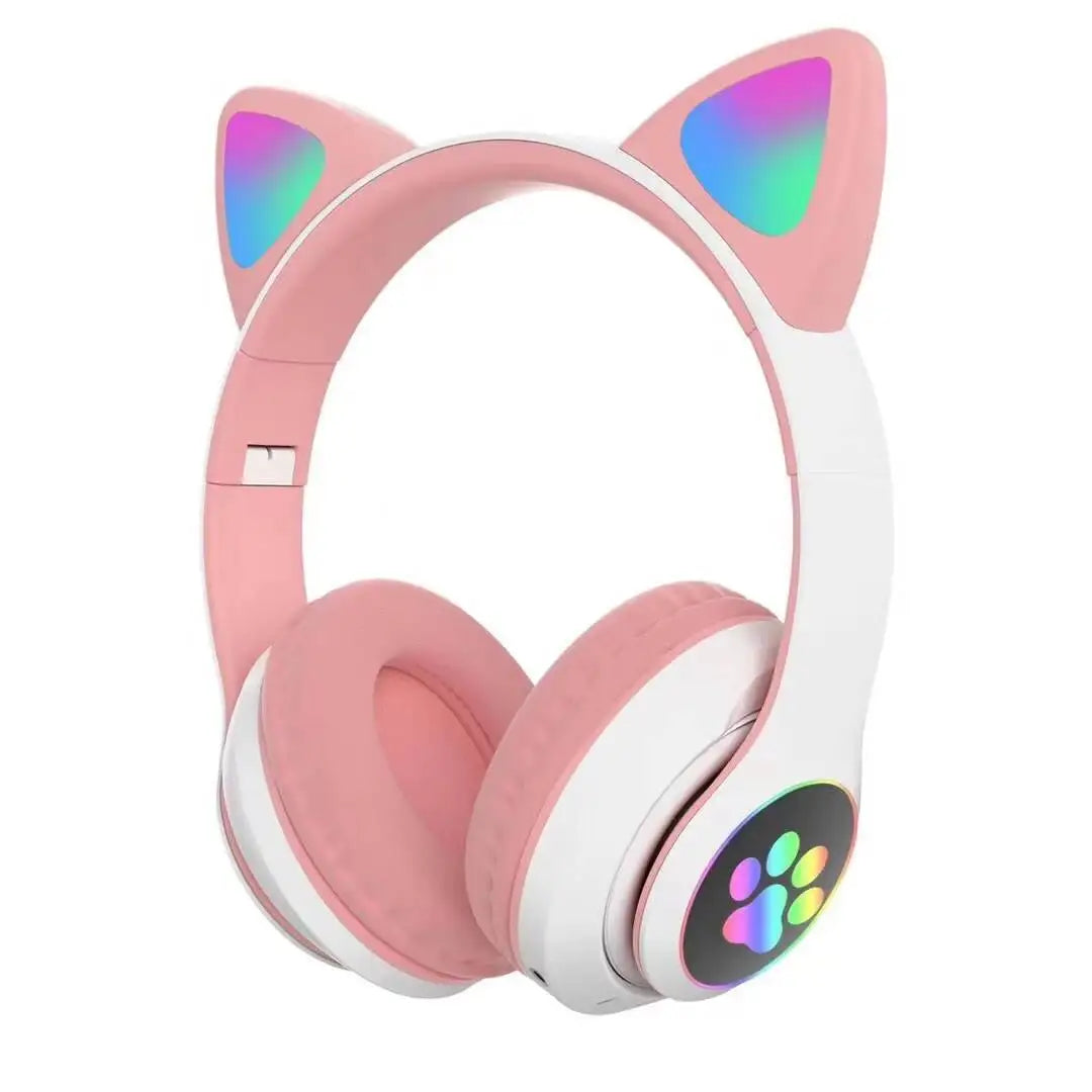 Cat Ear Wireless Headset for Kids