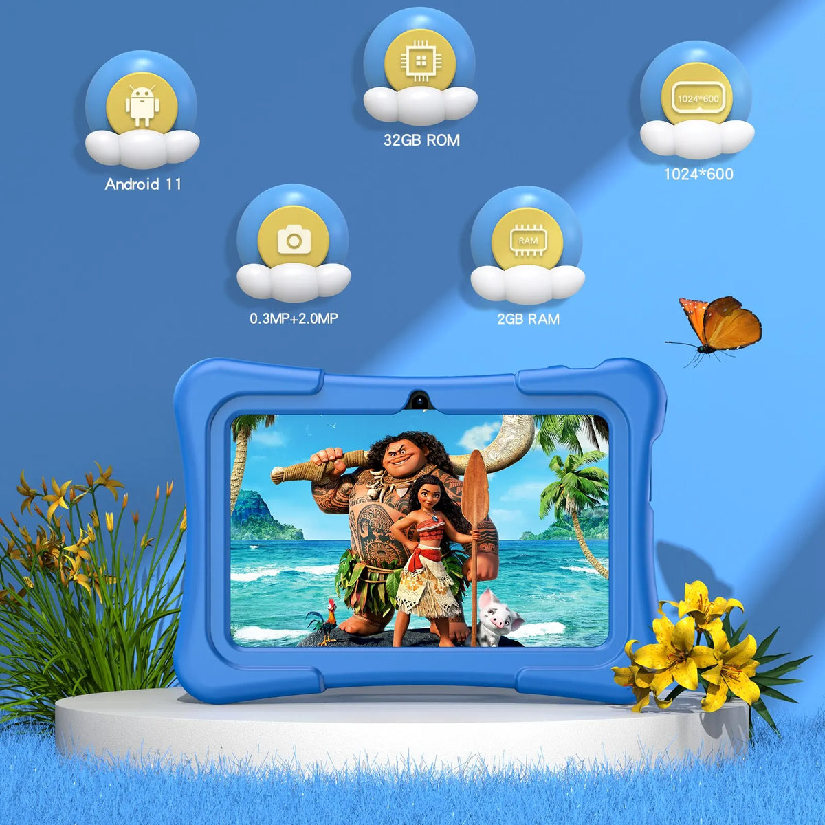 PRITOM Kids Tablet 7 Inch