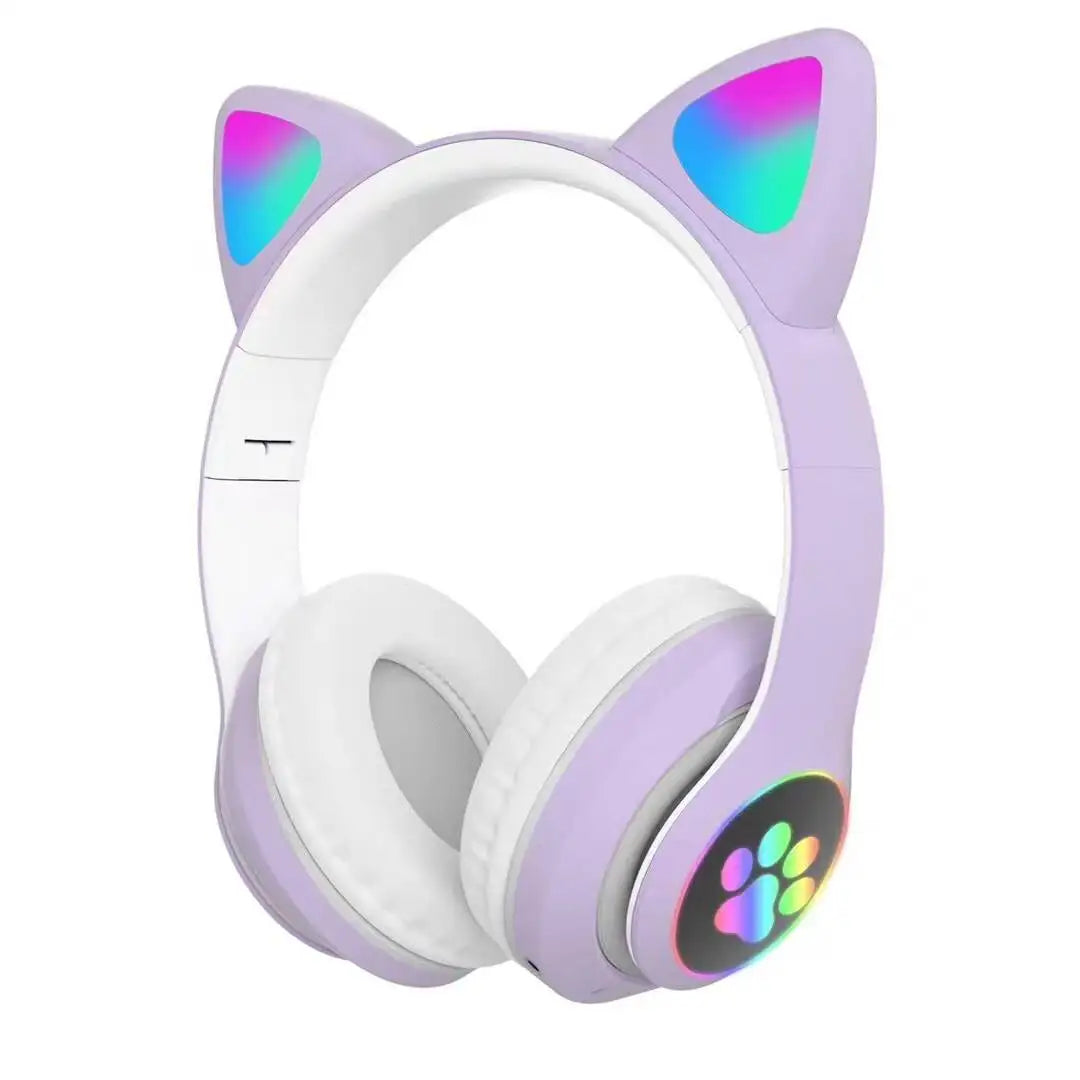Cat Ear Wireless Headset for Kids