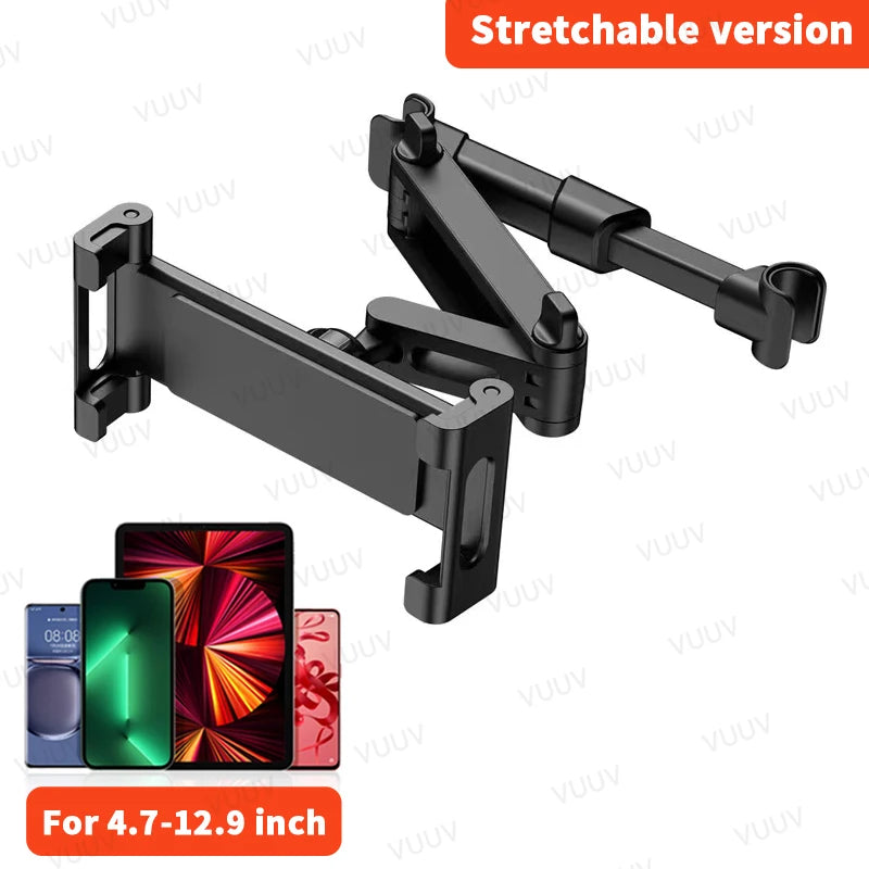 Car Headrest Tablet Holder