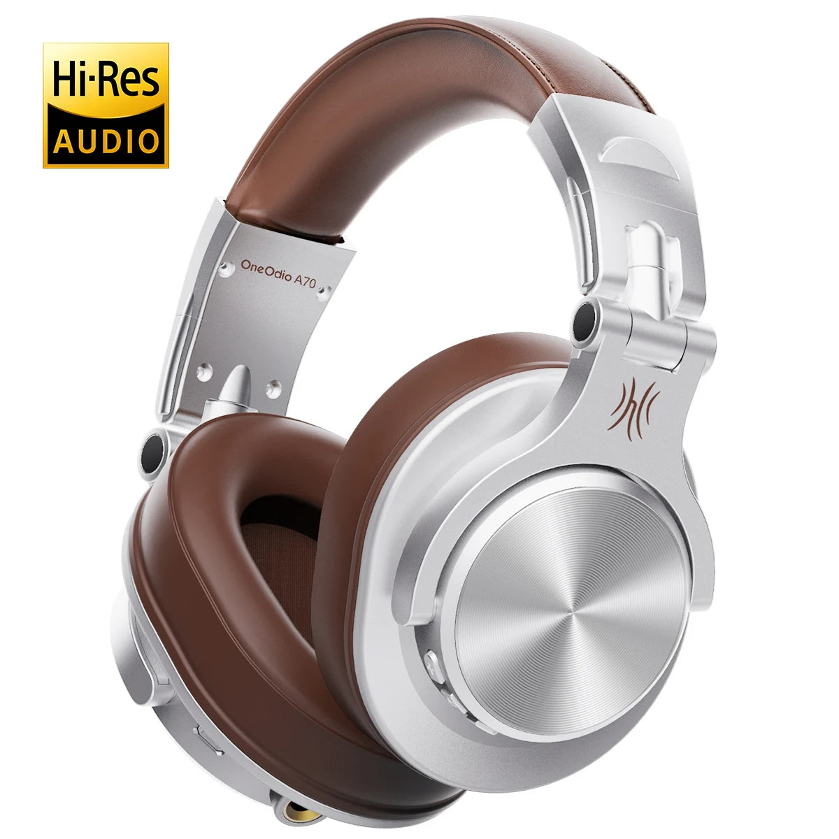 Oneodio A70 Fusion Wired + Wireless Bluetooth 5.2 Headphones For Phone With Mic Over Ear Studio DJ Headphone Recording Headset