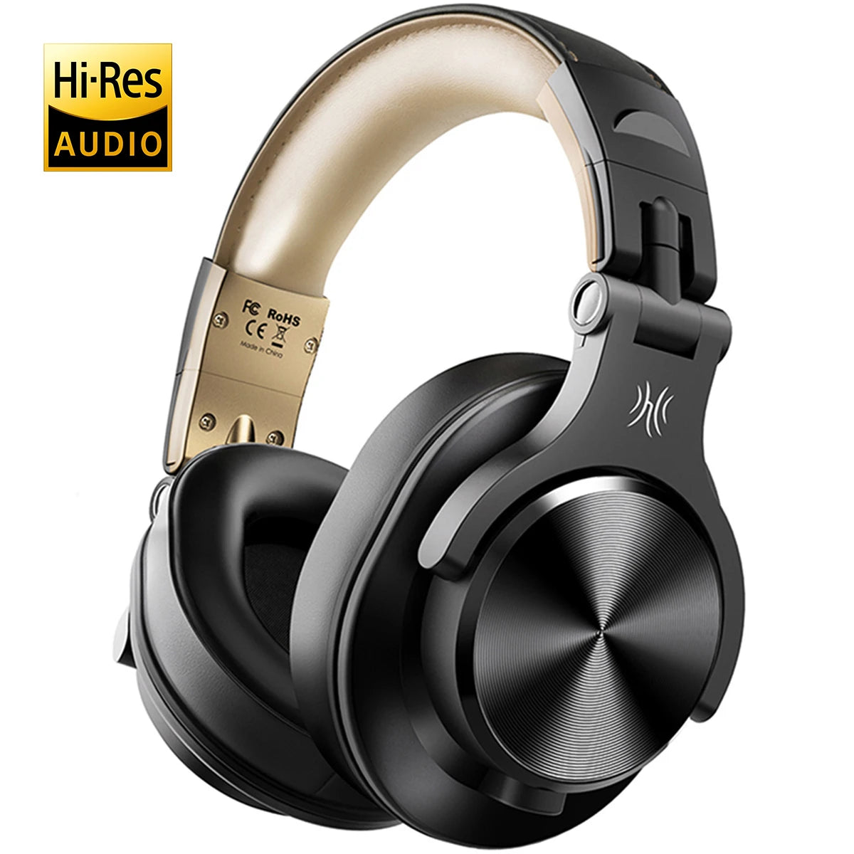 Oneodio A70 Fusion Wired + Wireless Bluetooth 5.2 Headphones For Phone With Mic Over Ear Studio DJ Headphone Recording Headset