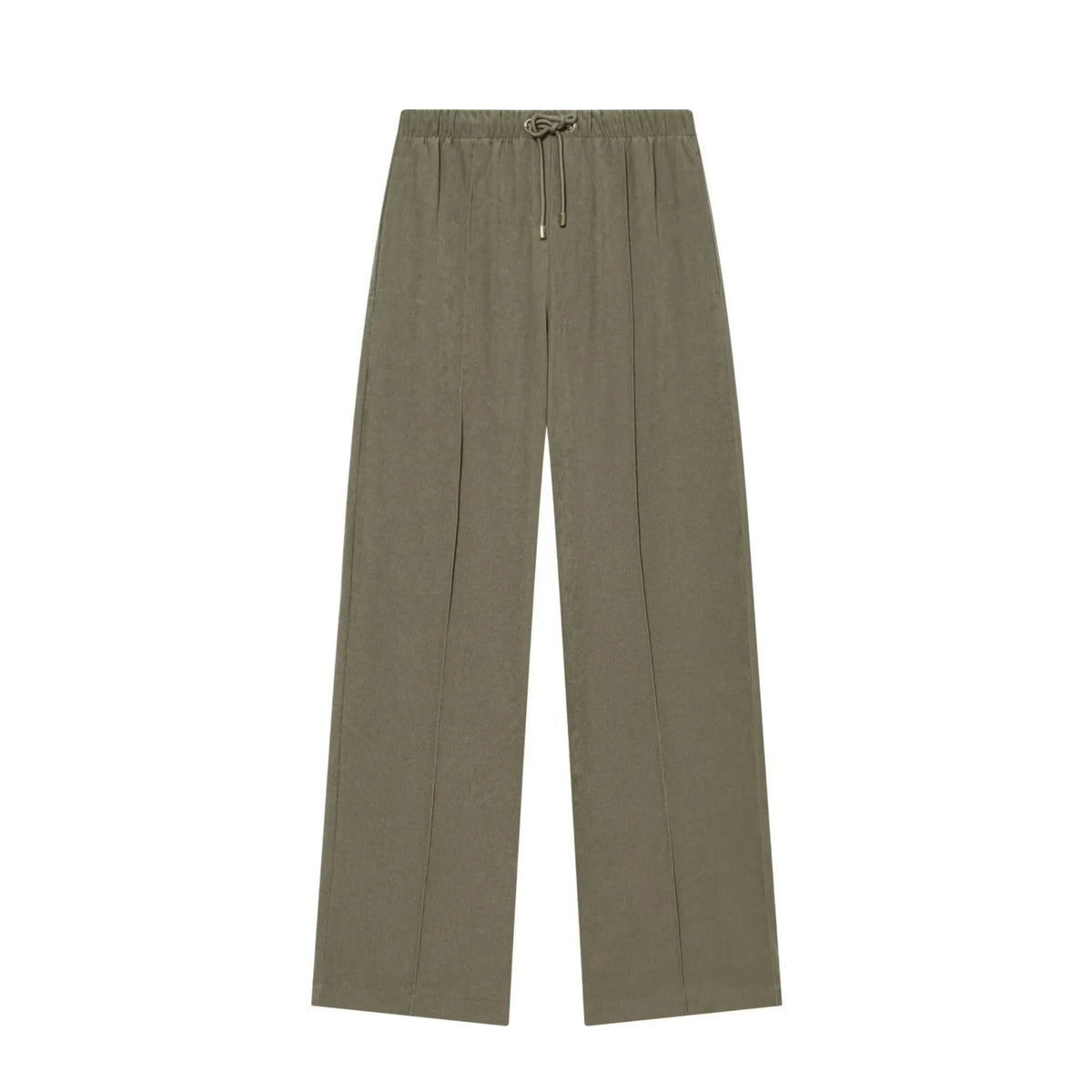 Women's Casual Jacket Pants Sets Female Spring Autumn Long-Sleeve Loose Simple Pilot Jacket Or Lady Wide-Leg Trousers